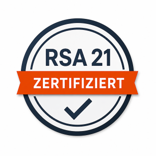 RSA 21 Zetifizierung